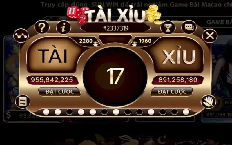 Giới thiệu về tựa game tài xỉu Sunwin uy tín